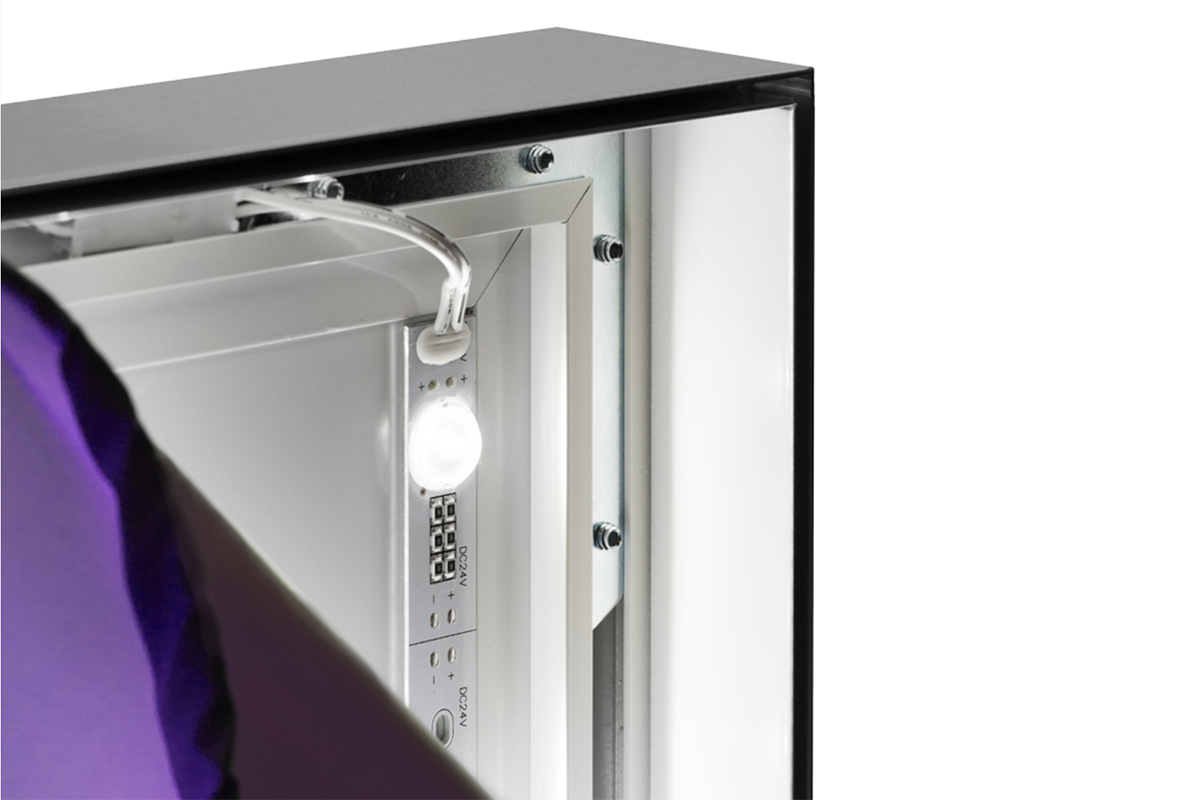 Lightboxes 60mm with graphics