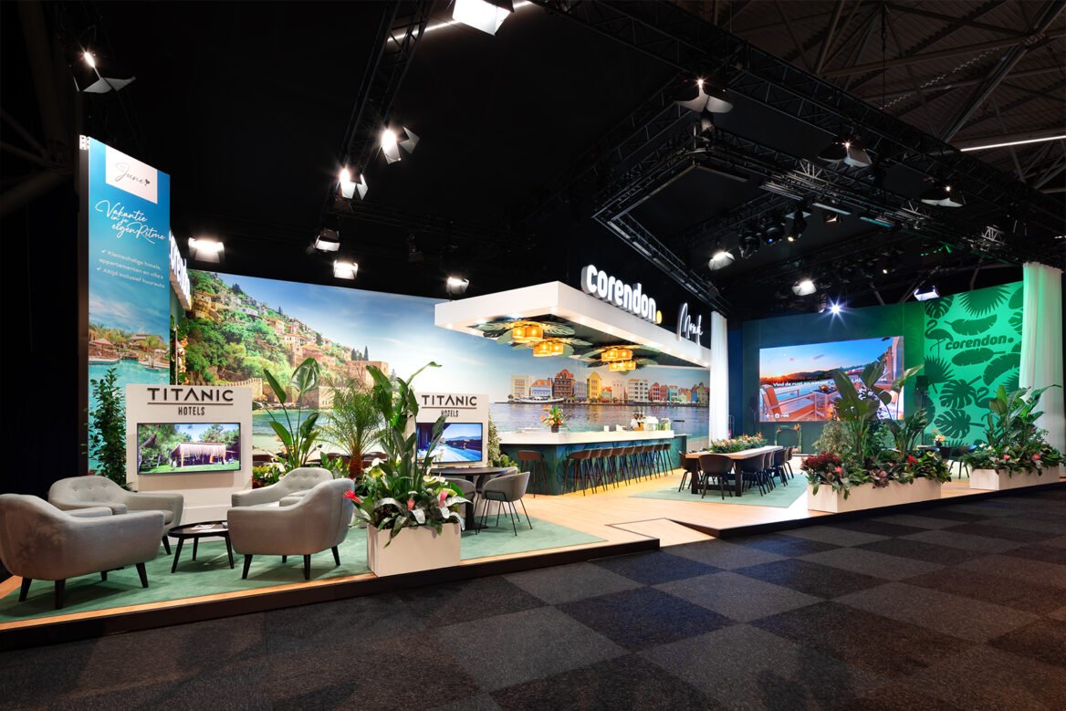 Exhibition Booth Corendon - Van Straaten