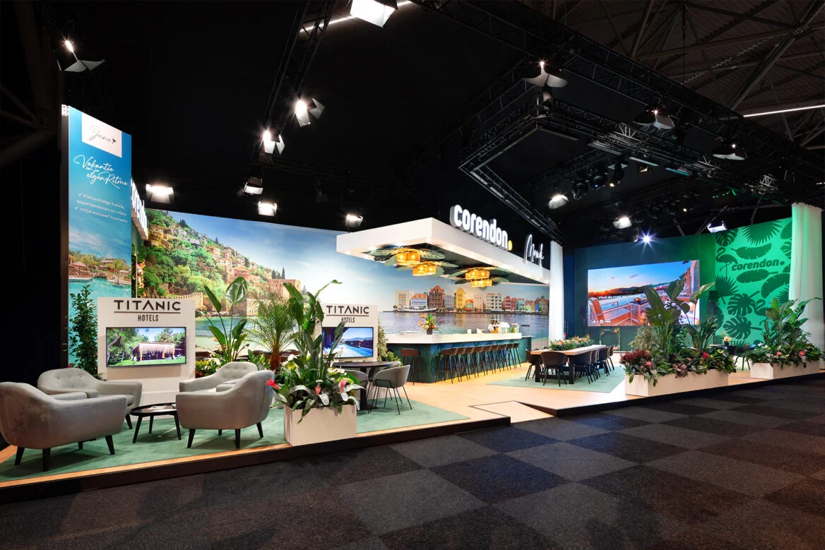 Exhibition Booth Corendon - Van Straaten