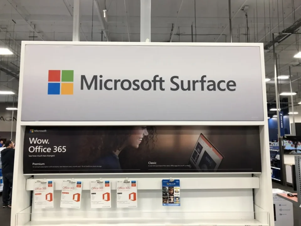 Microsoft at Best Buy